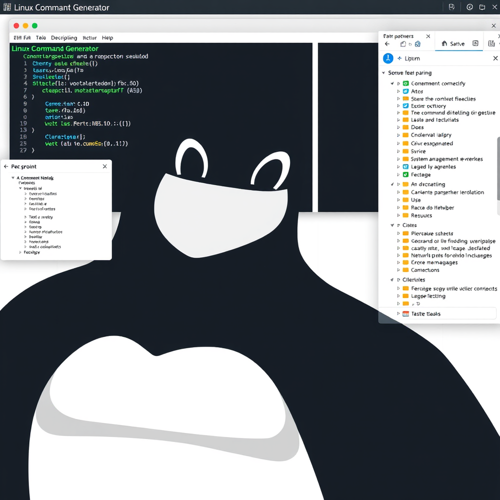 Linux Command Generator website