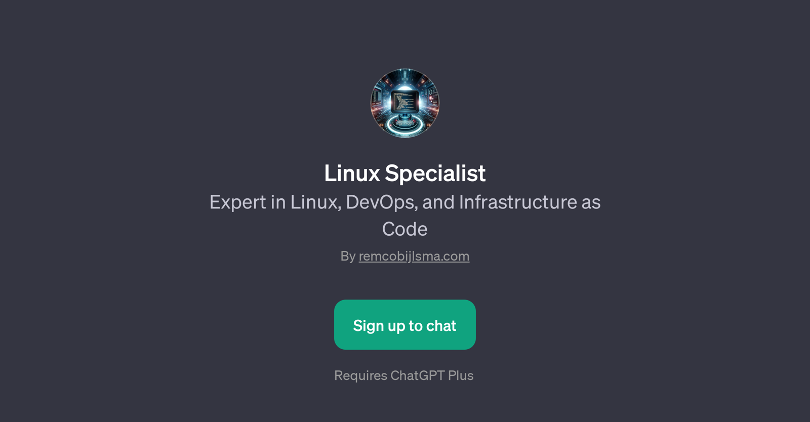 Linux Specialist website