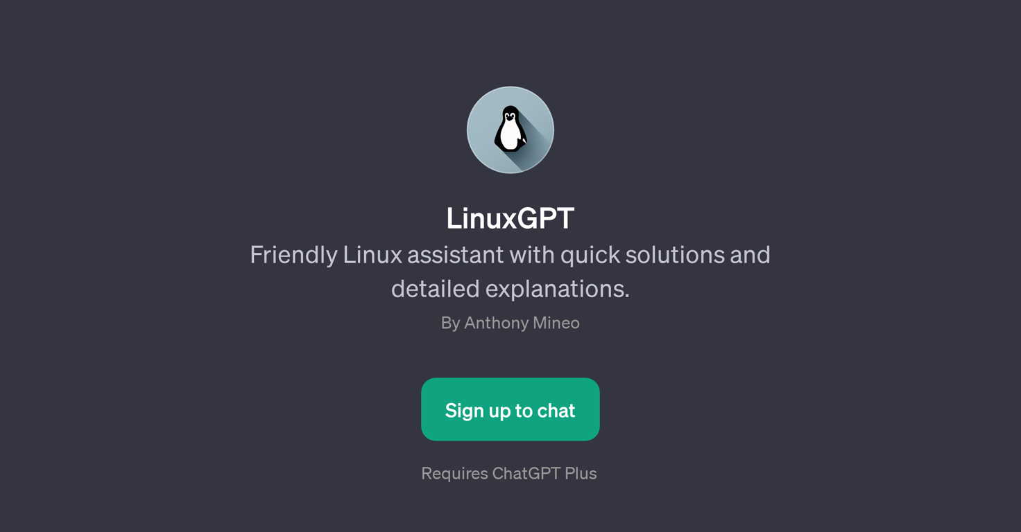 LinuxGPT website