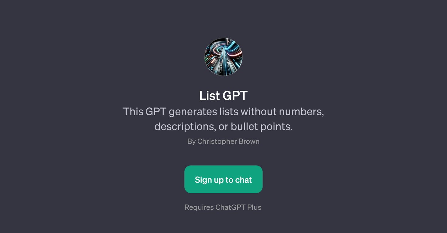 List GPT website