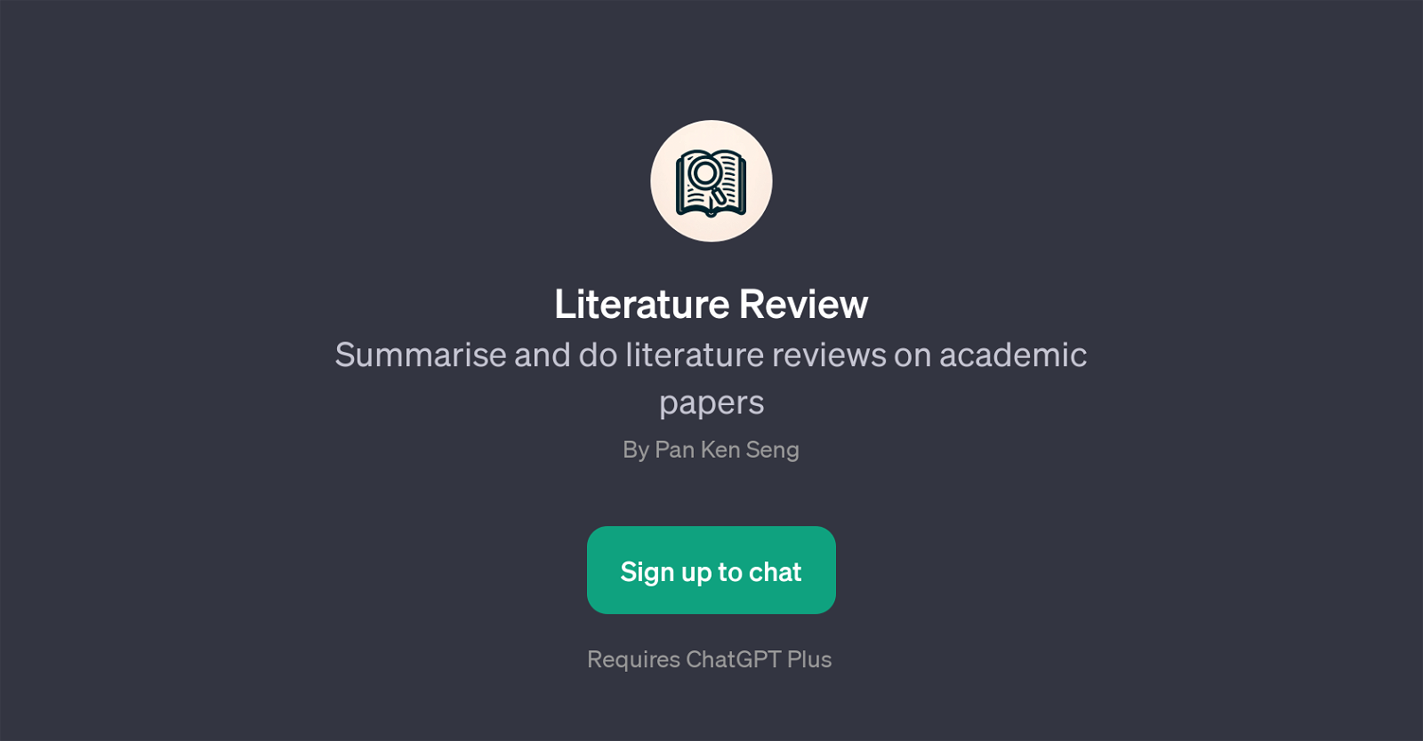 Literature Review website