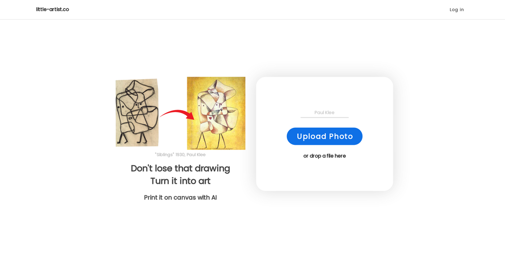 Little Artist website