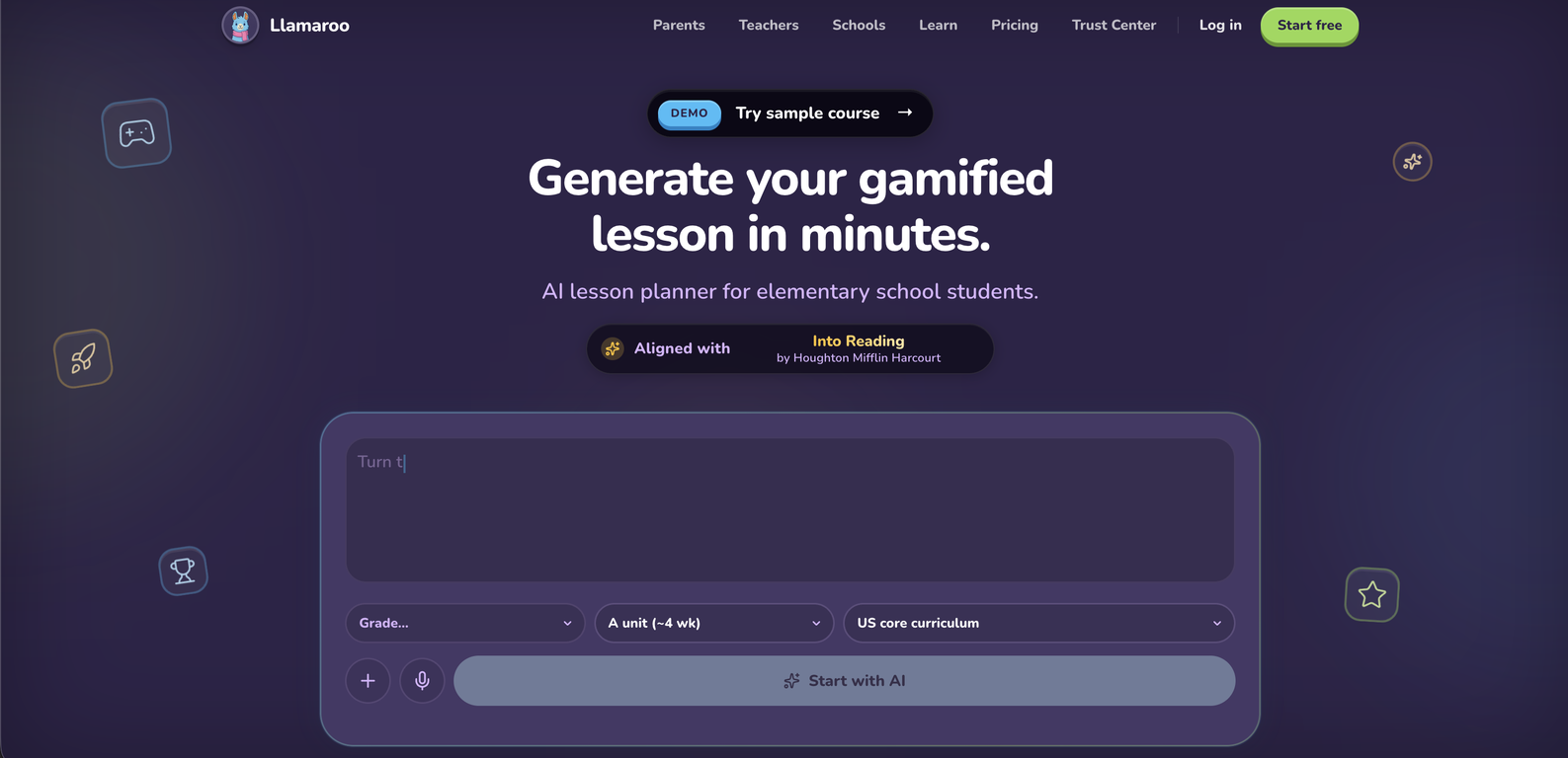 Llamaroo website