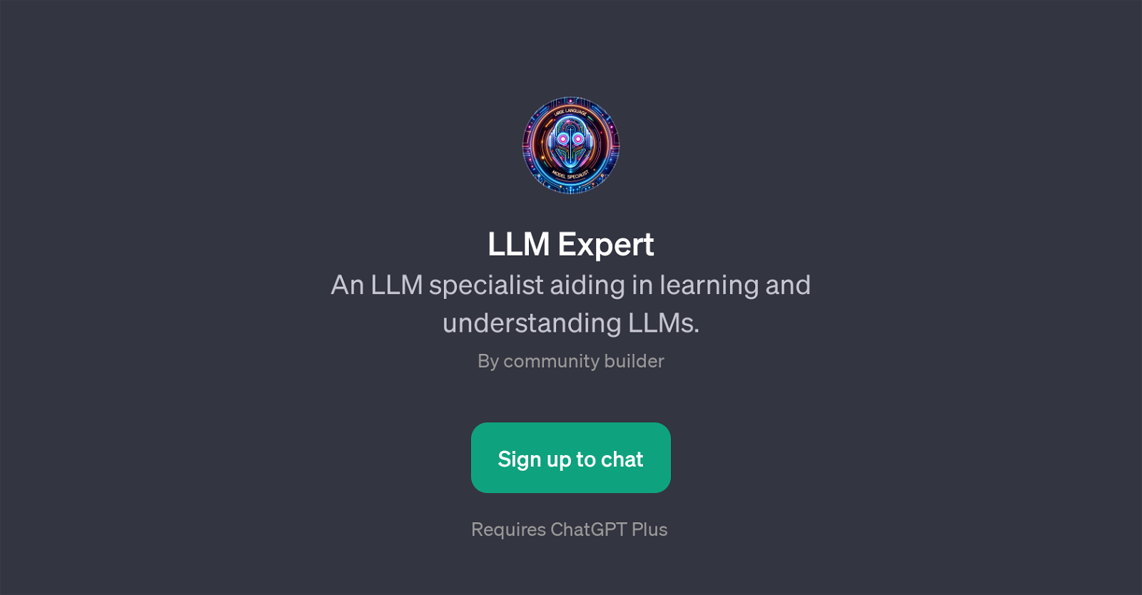 LLM Expert website