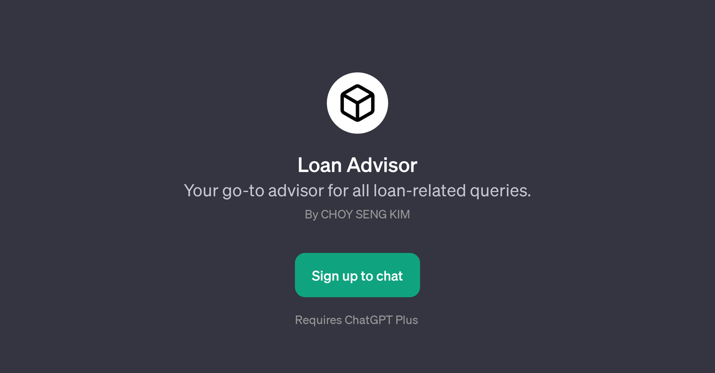 Loan Advisor website