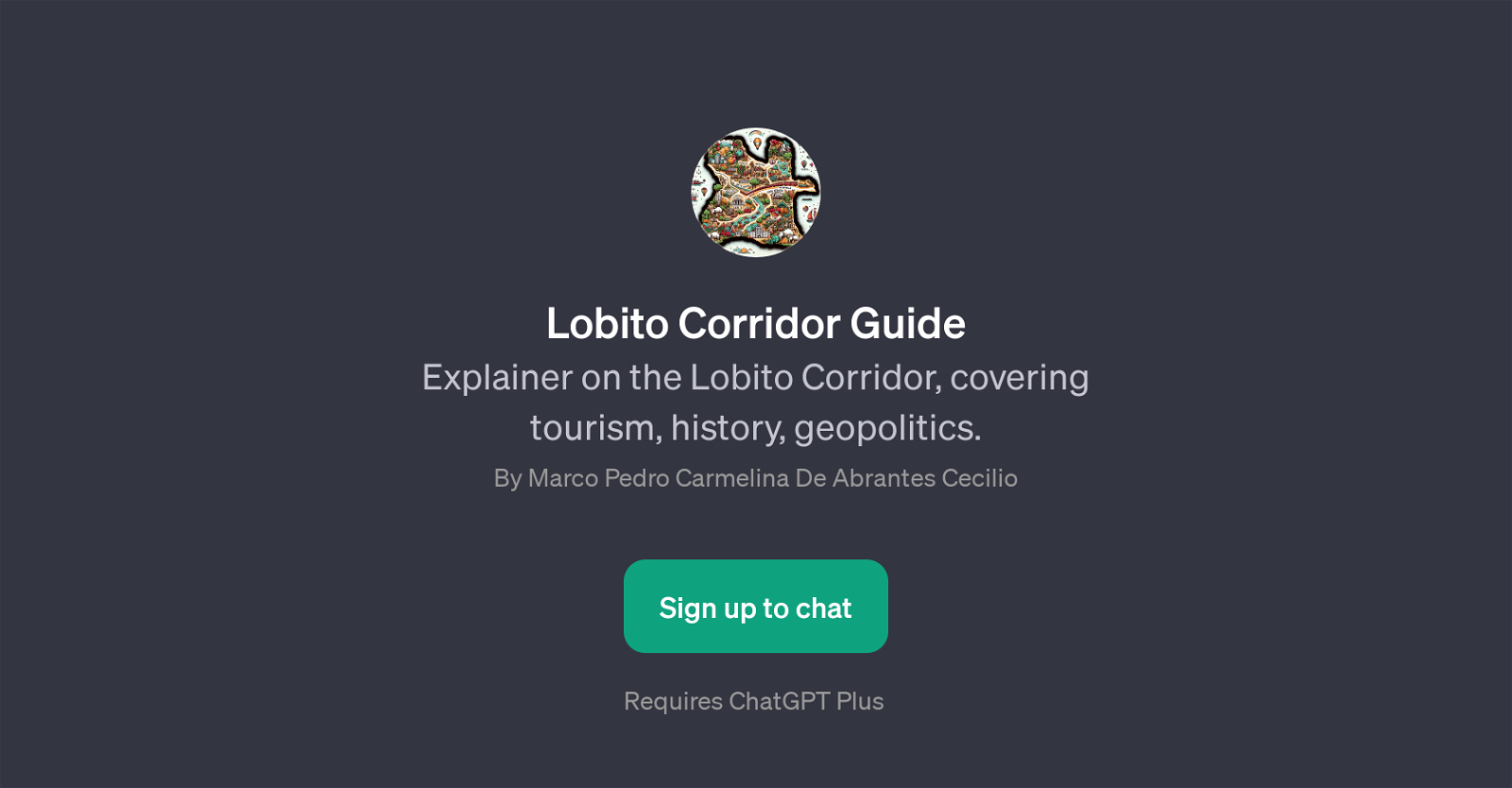 Lobito Corridor Guide website