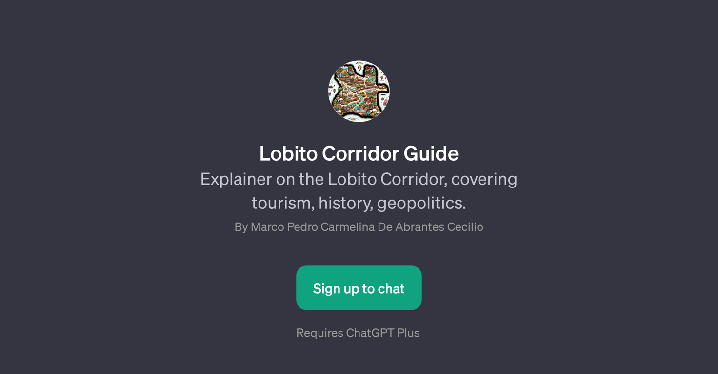 Lobito Corridor Guide website