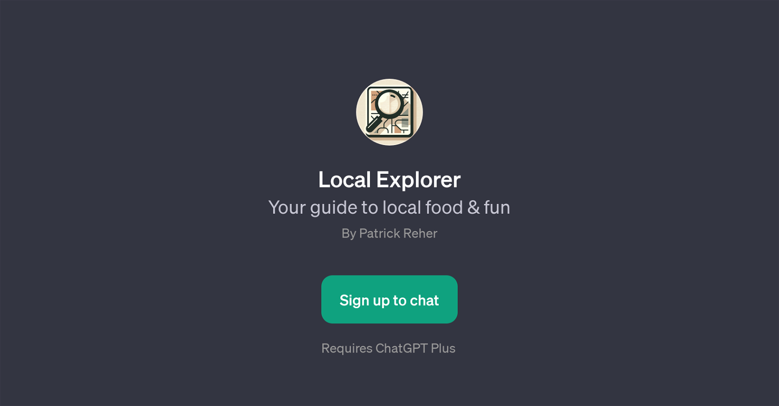 Local Explorer website