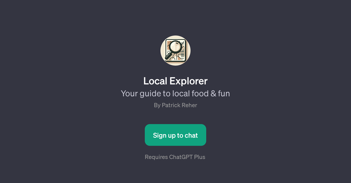 Local Explorer website