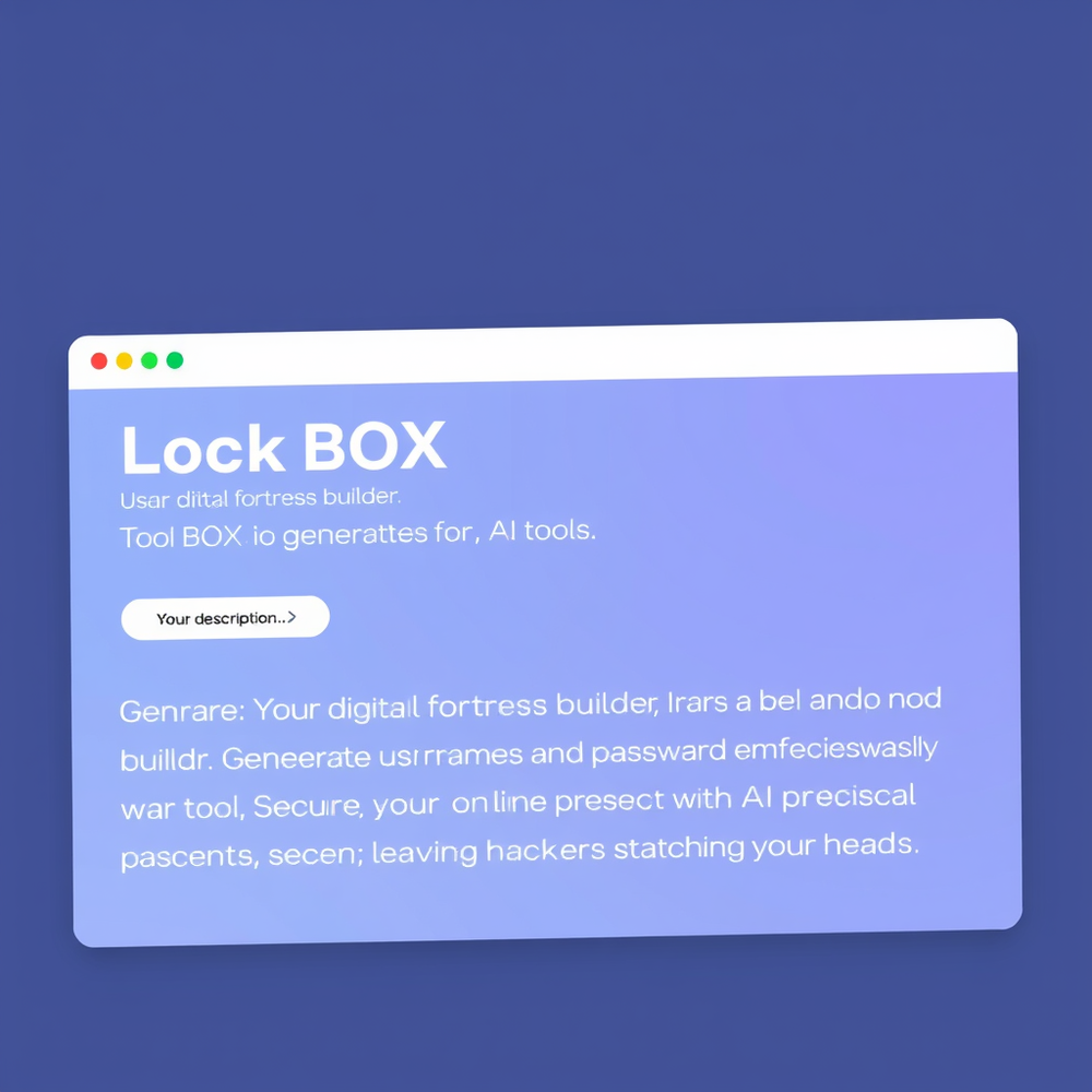 Lock BOX website