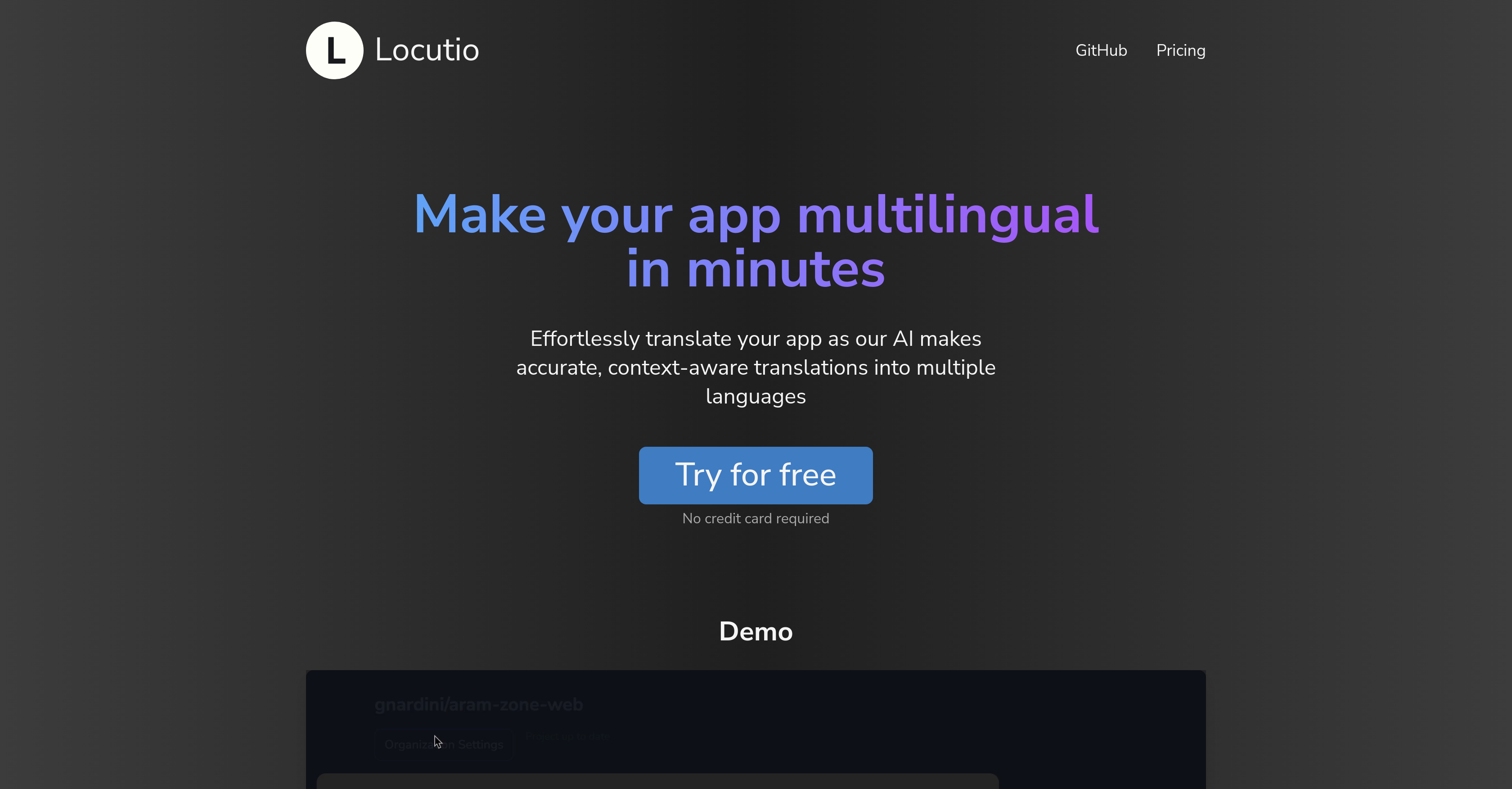 Locutio logo