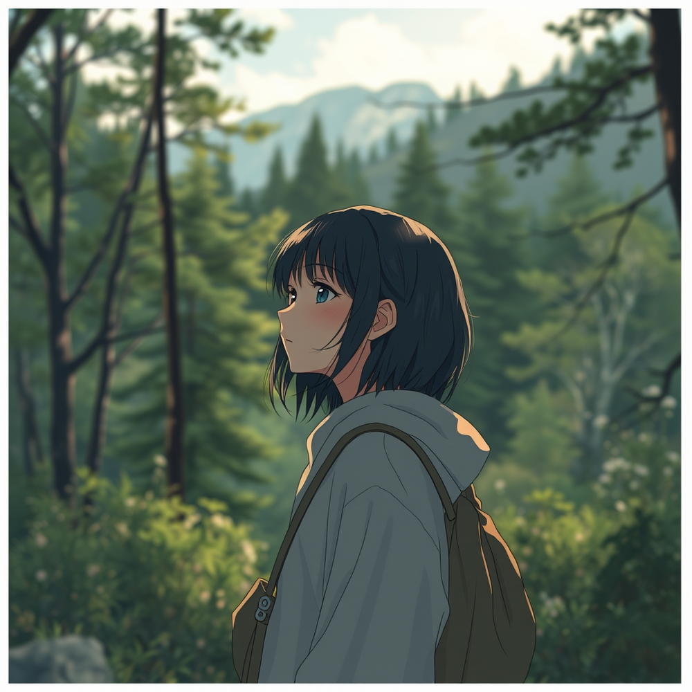 LoFi Lore – Silent anime Story Generator website