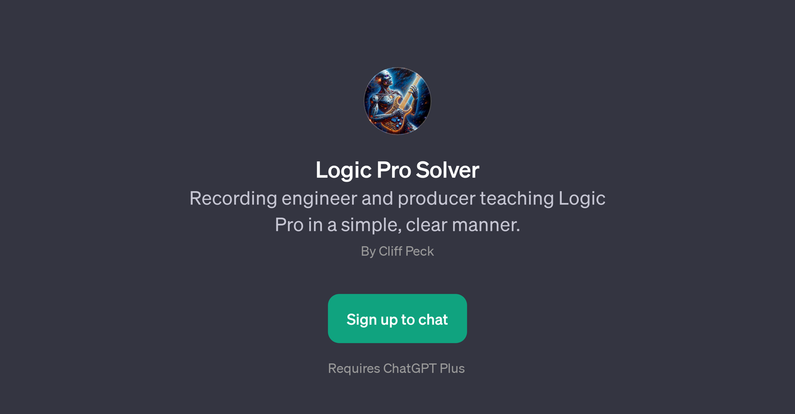 Logic Pro Solver website