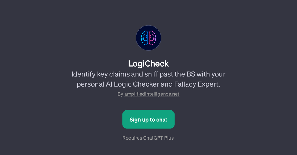 LogiCheck website