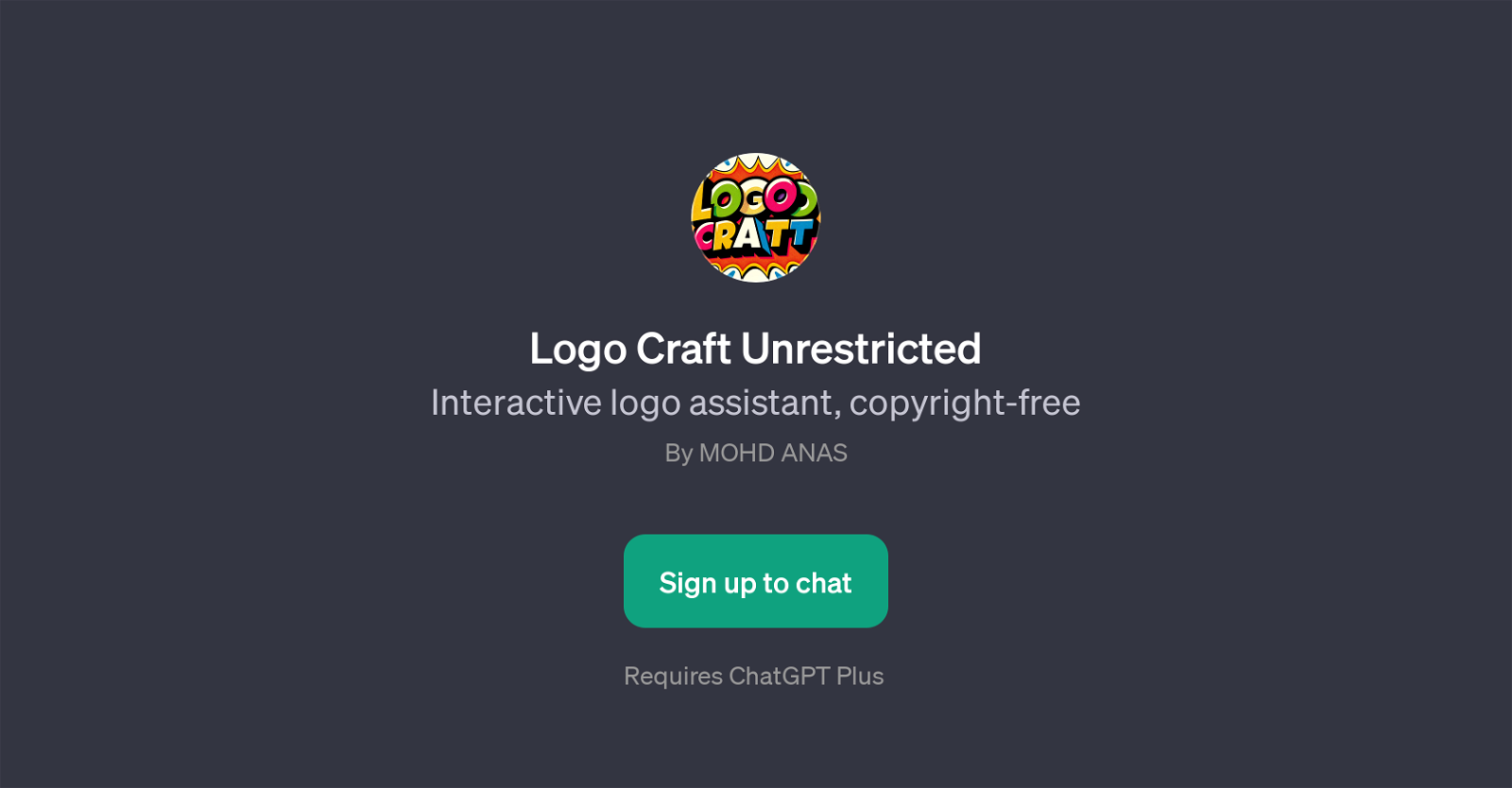 Logo Craft Unrestricted website