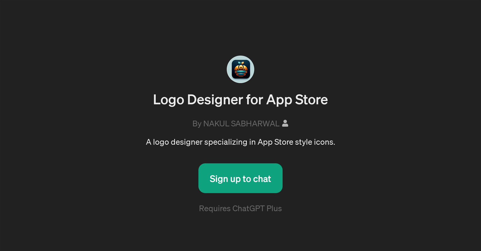 Logo Designer for App Store website