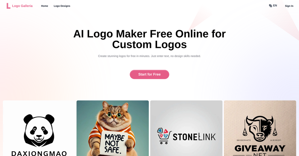 Logo Galleria website