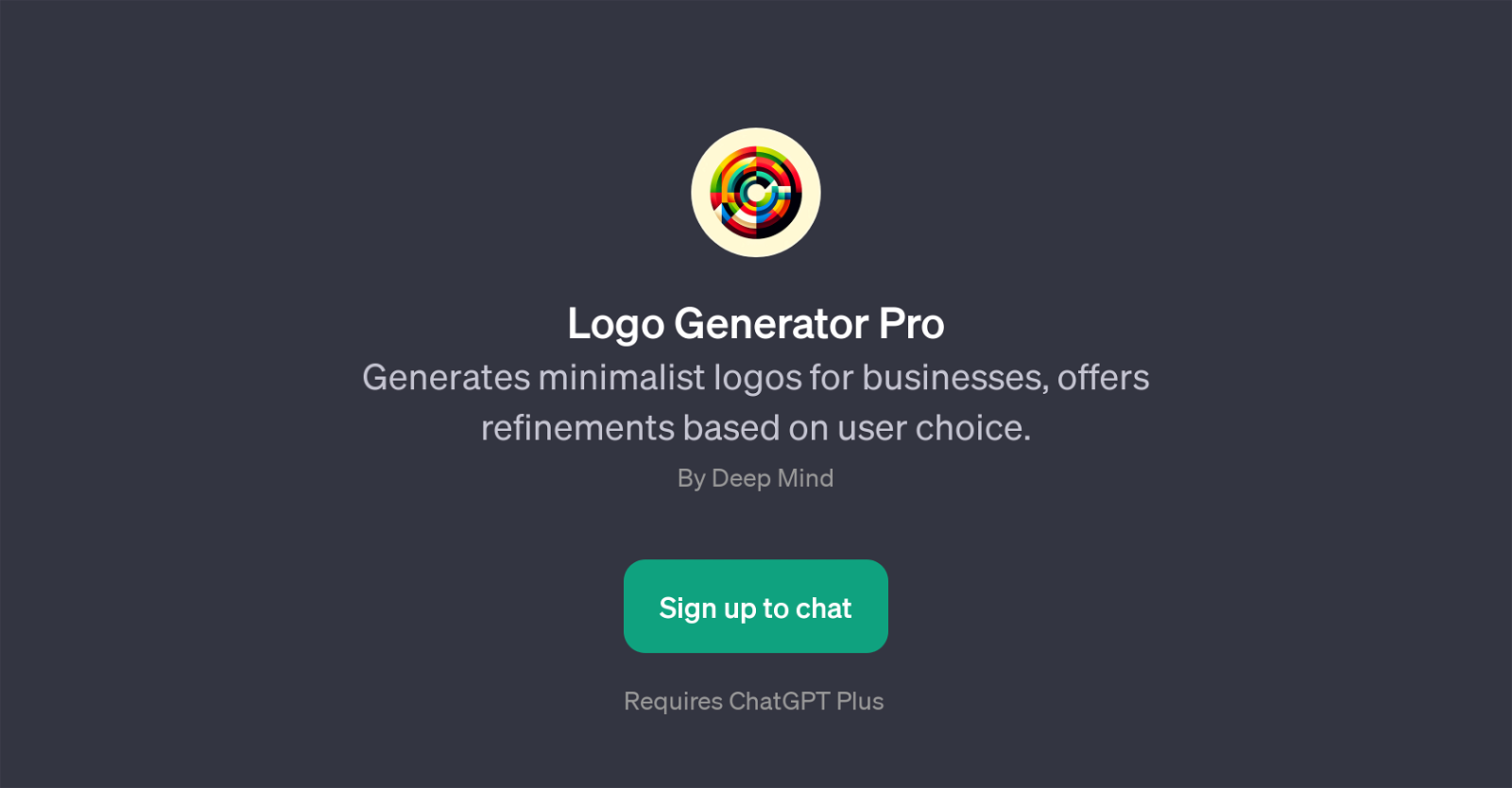 Logo Generator Pro website