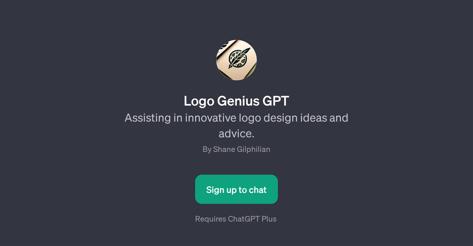 Logo Genius GPT website