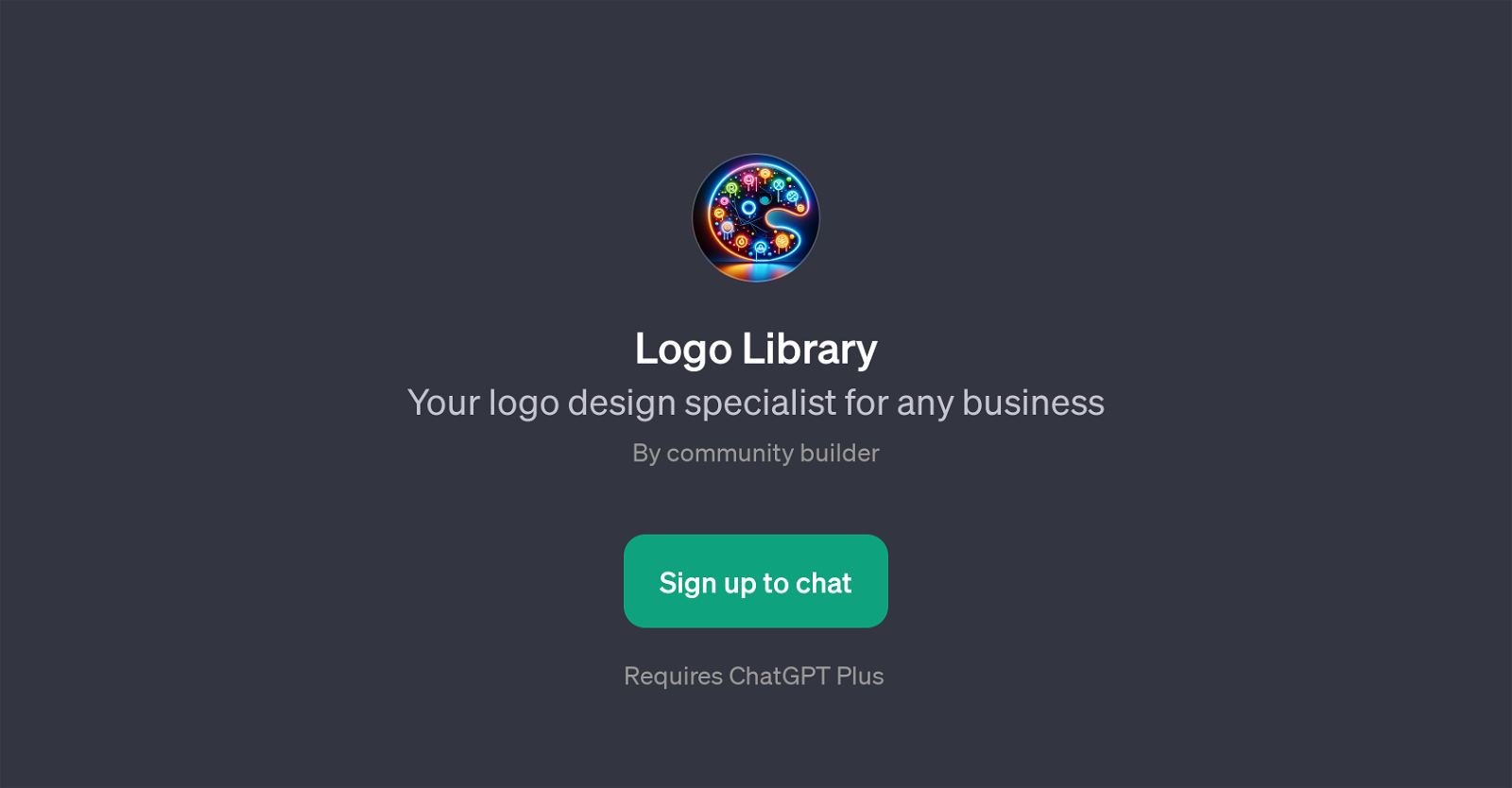 Logo Library website