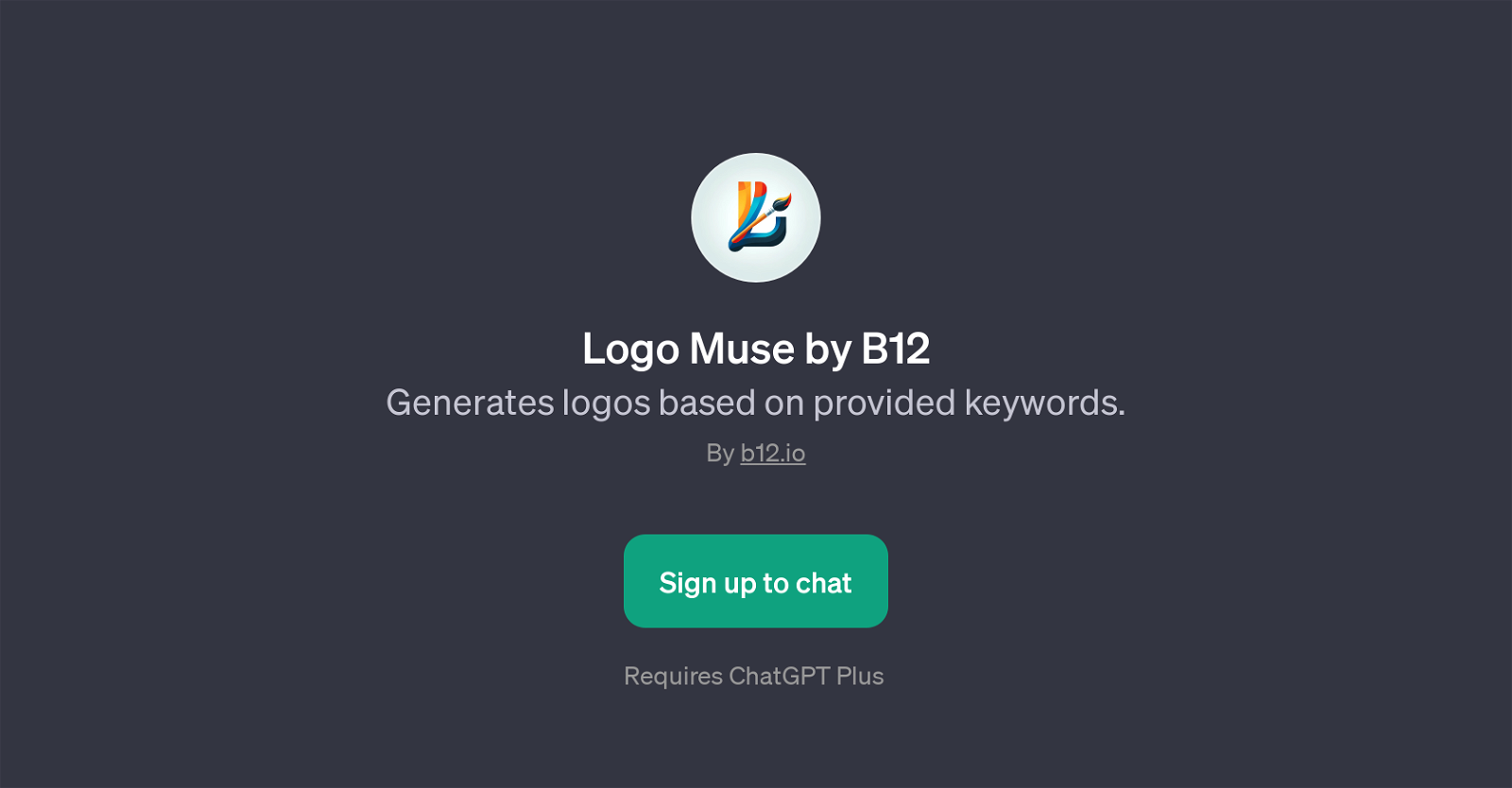 Logo Muse by B12 website