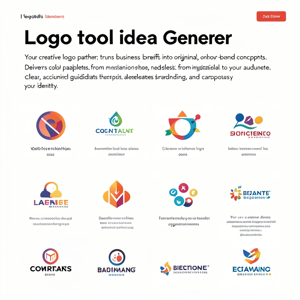 logo tool idea gener website