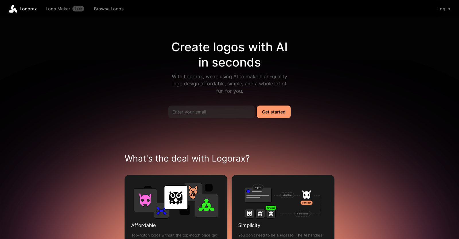 Logorax website