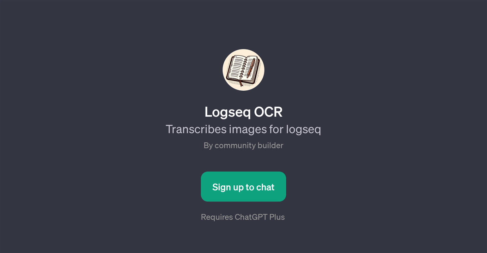 Logseq OCR website