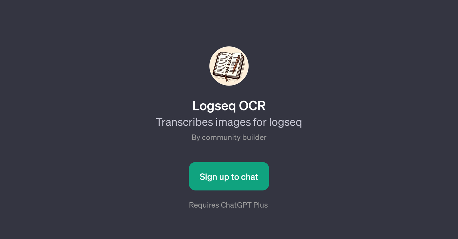 Logseq OCR website
