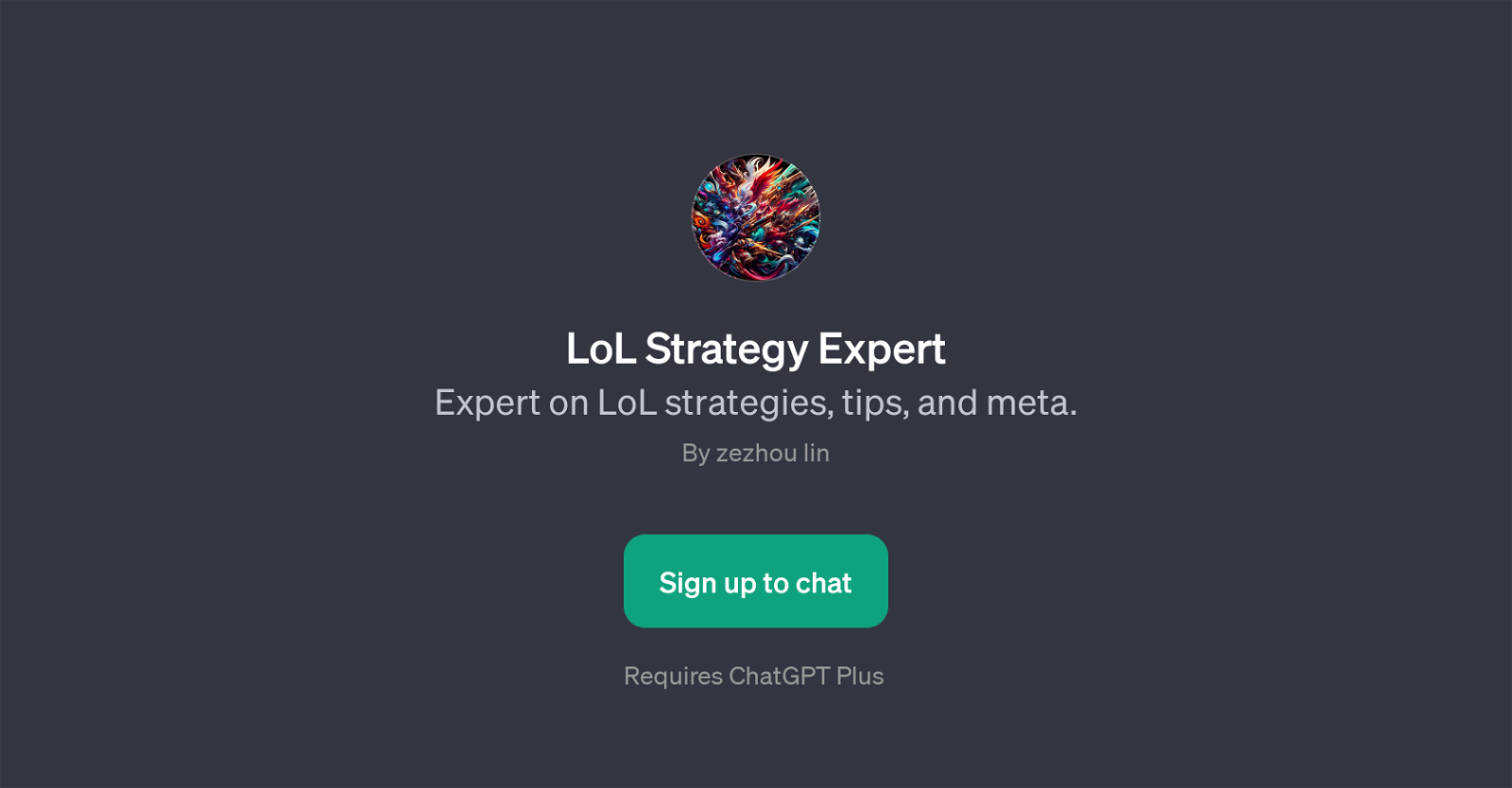 LoL Strategy Expert website