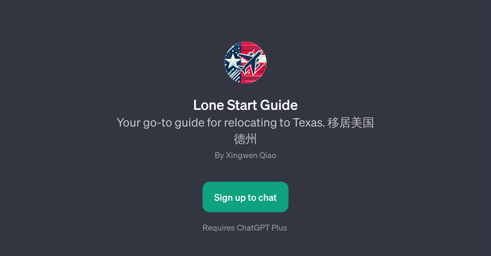 Lone Start Guide GPT website