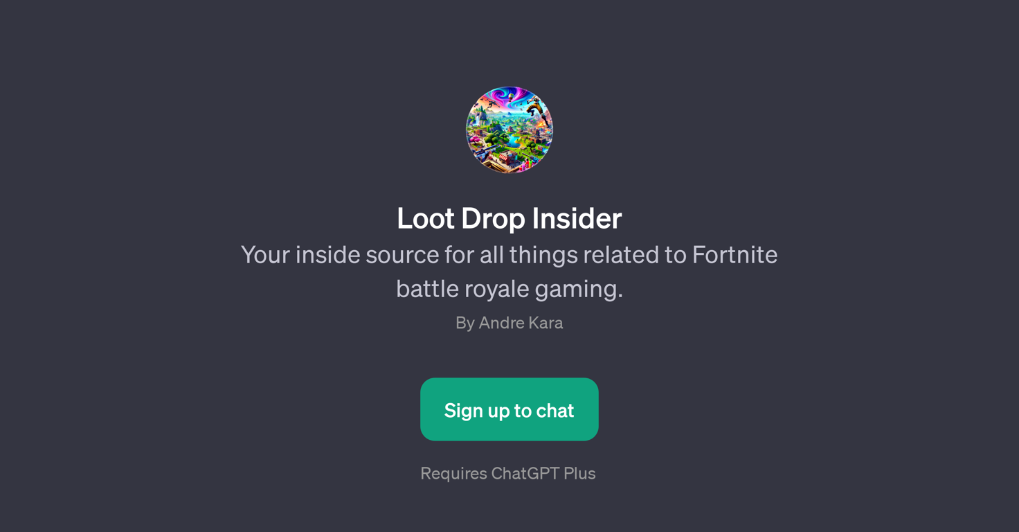 Loot Drop Insider website