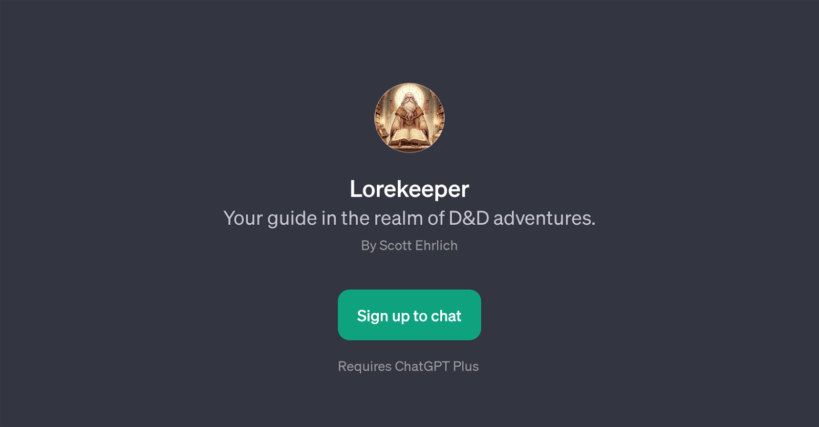 Lorekeeper website