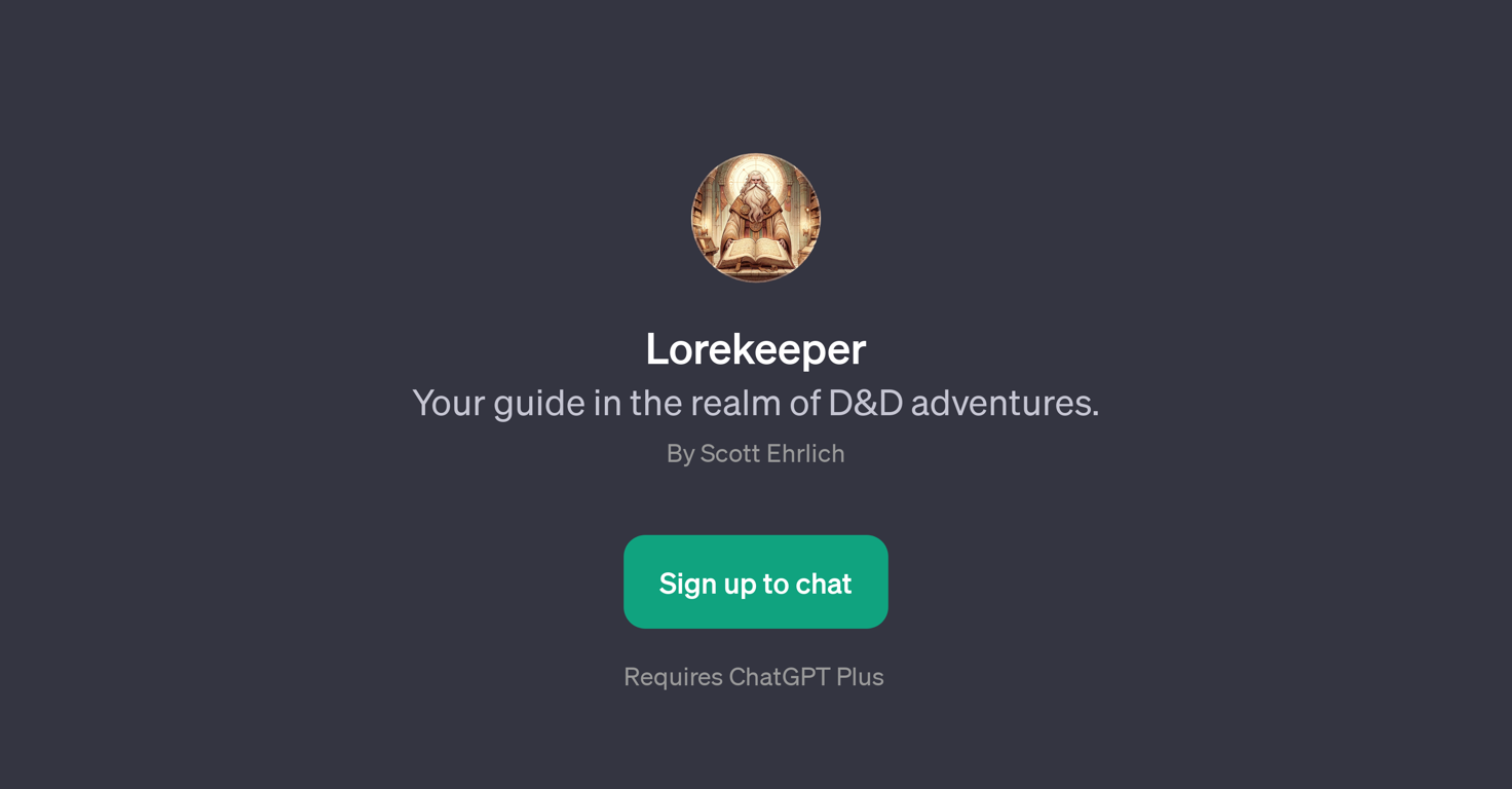 Lorekeeper website