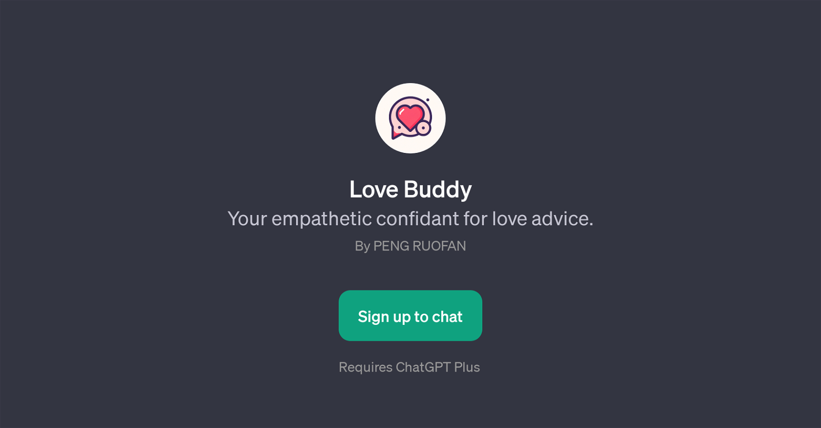 Love Buddy website