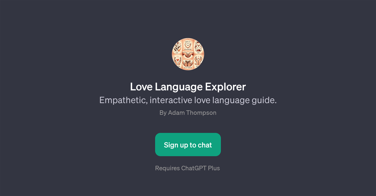 Love Language Explorer website