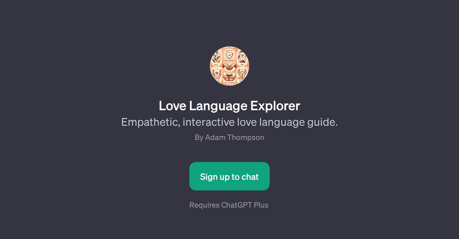 Love Language Explorer website