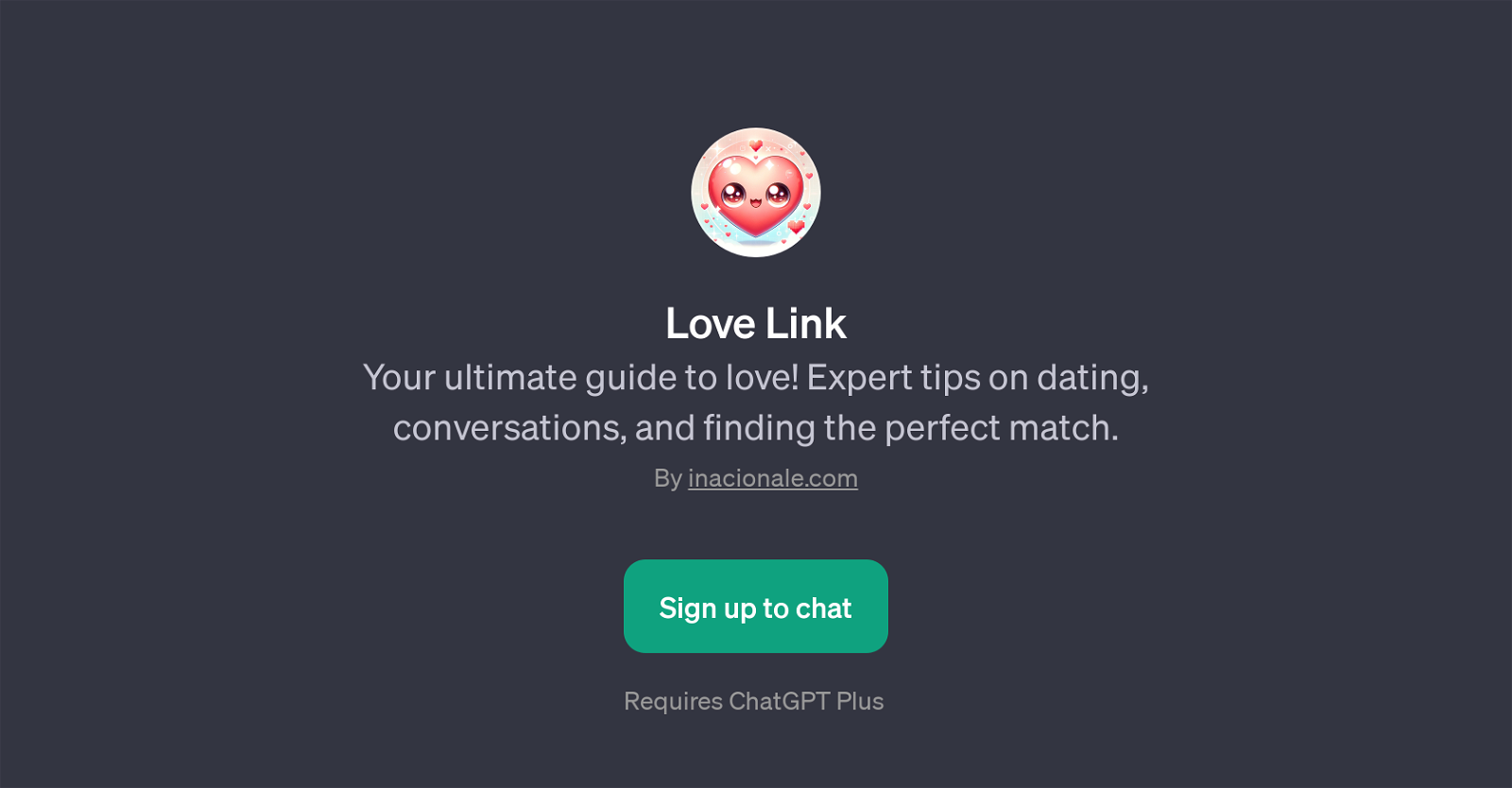 Love Link website