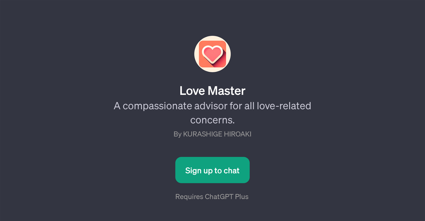 Love Master website