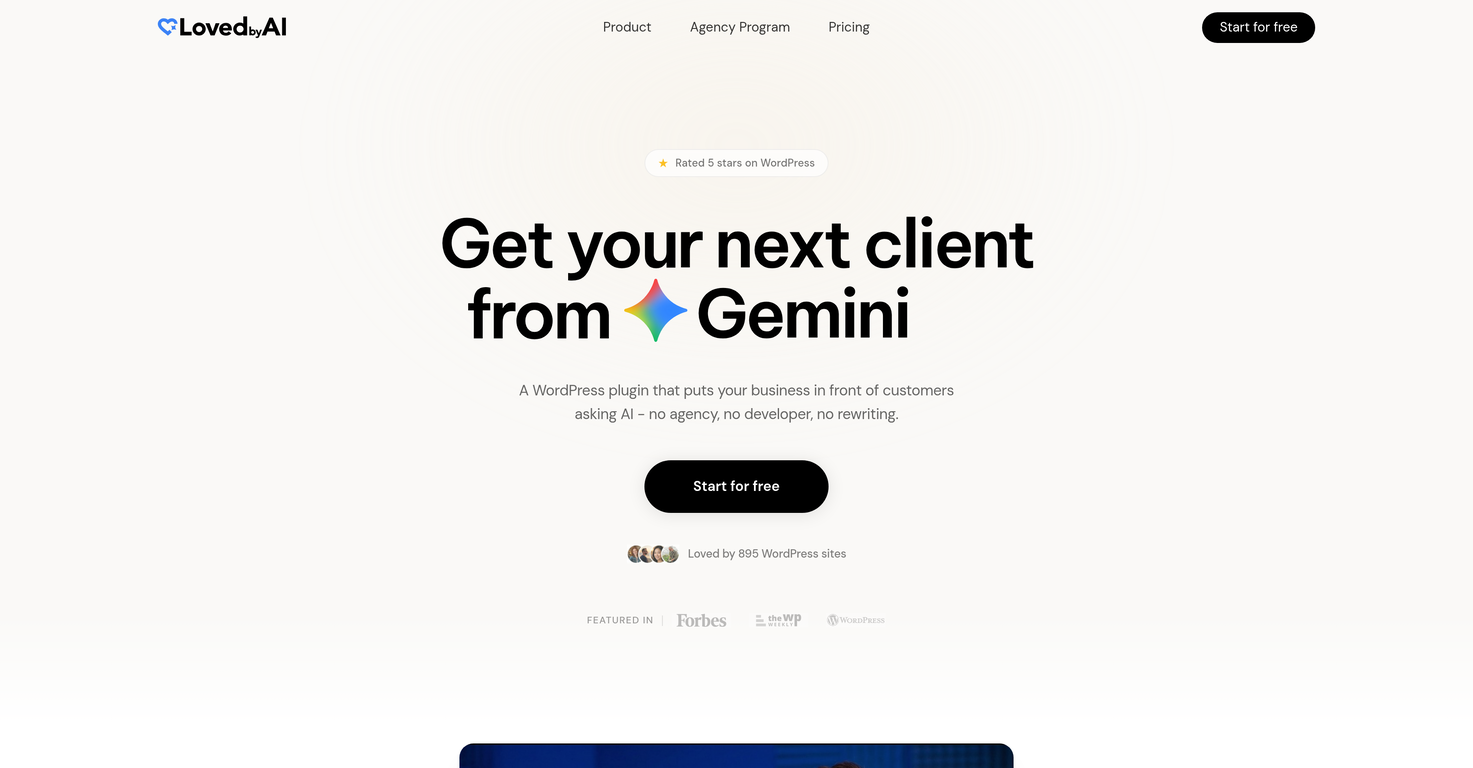 LovedByAI website