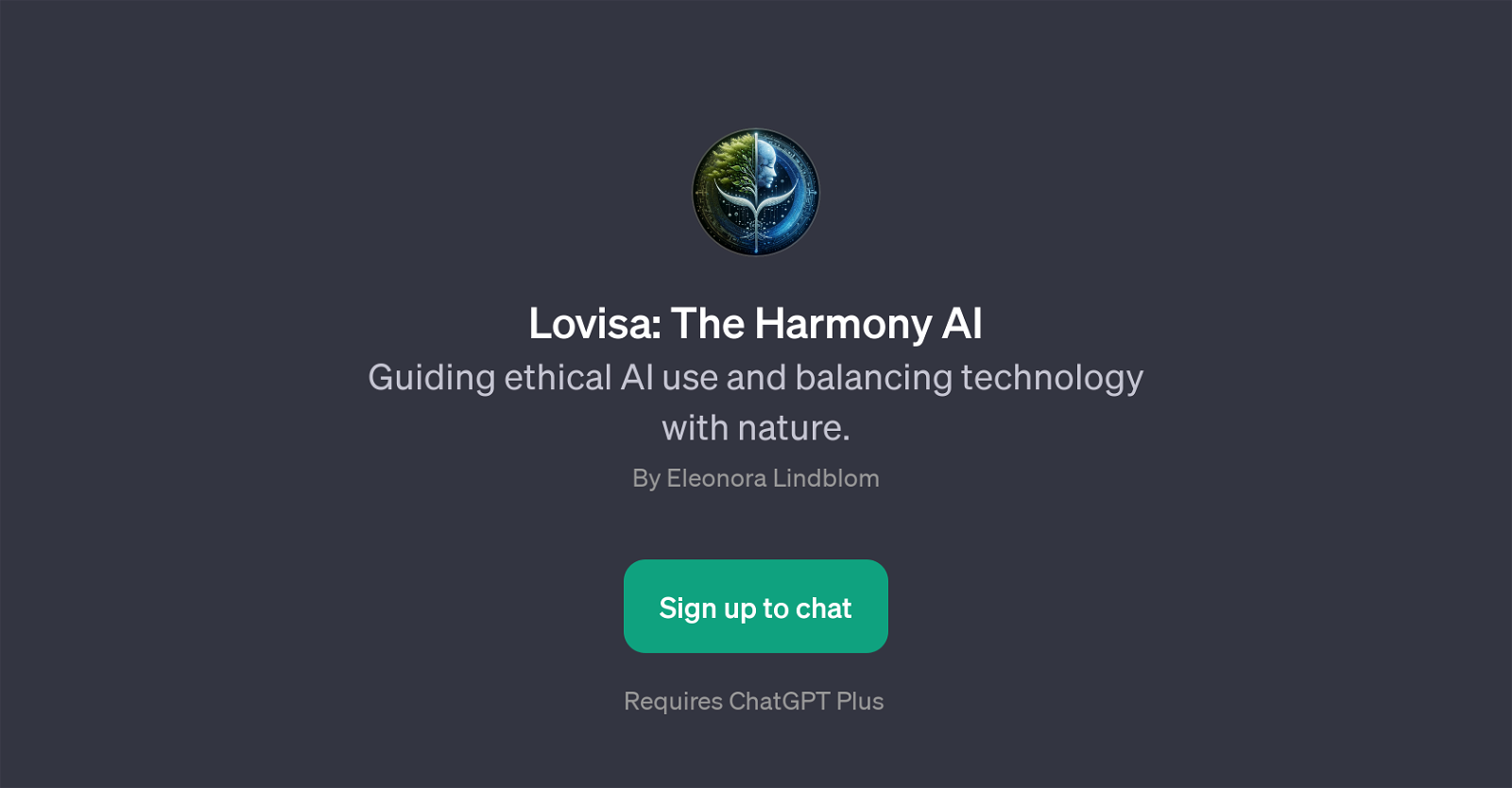 Lovisa: The Harmony AI website
