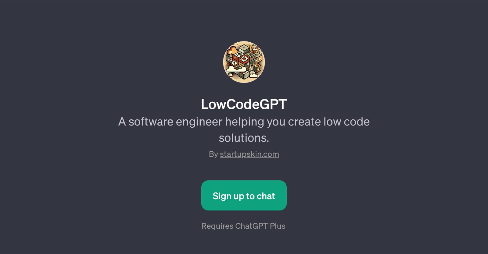 LowCodeGPT website