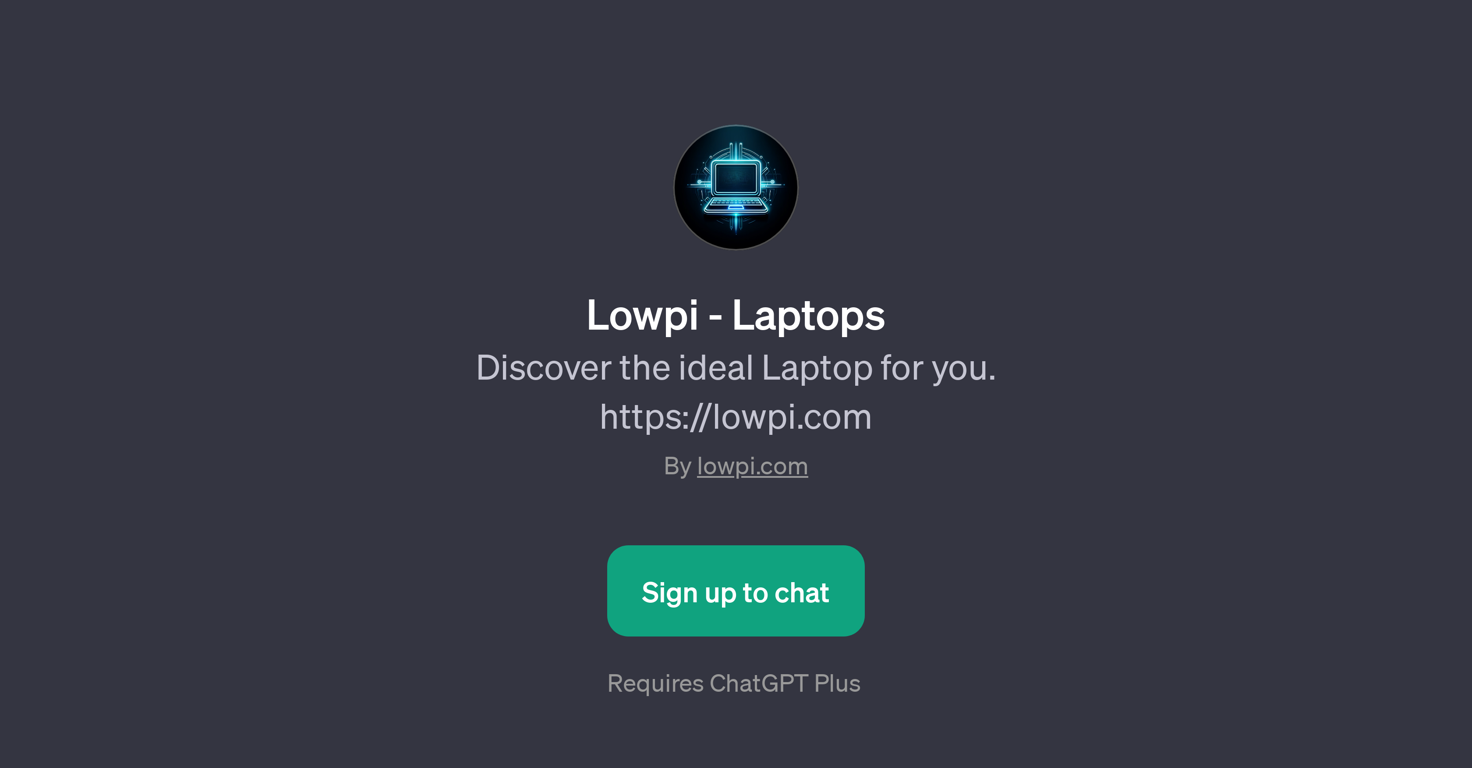 Lowpi - Laptops website