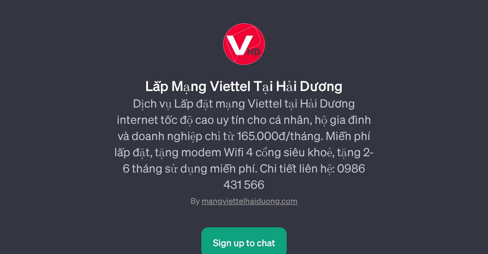Lp Mng Viettel Ti Hi Dng website
