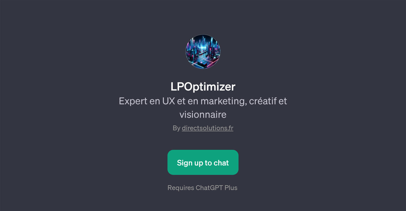 LPOptimizer website