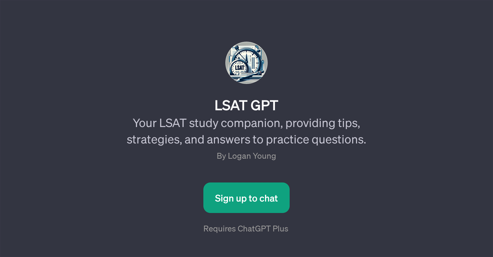 LSAT GPT website