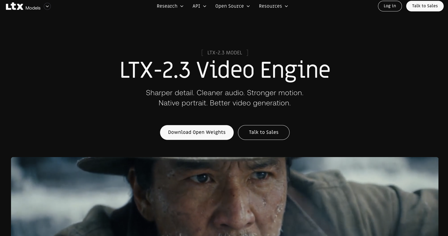 LTX by Lightricks website