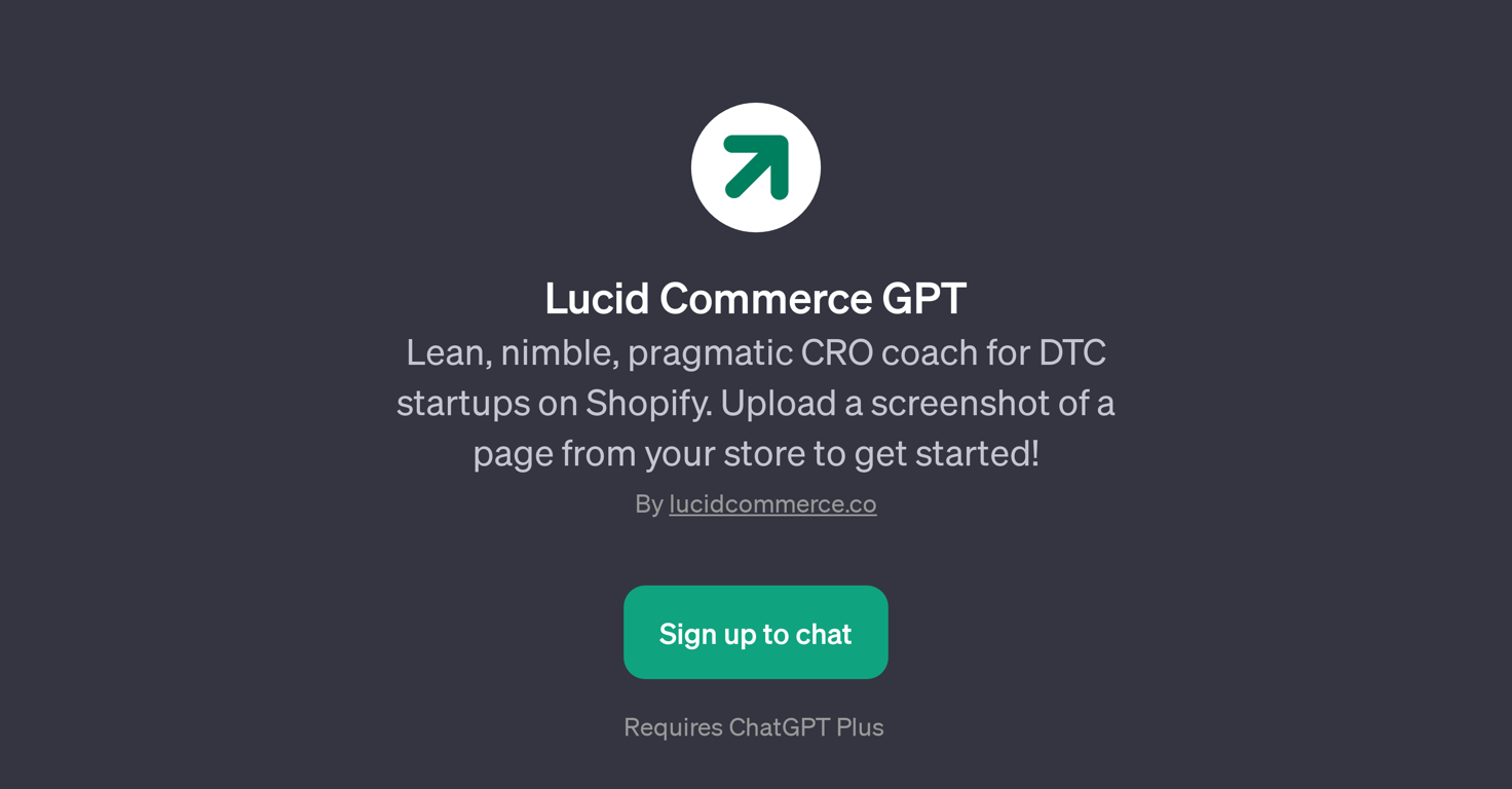 Lucid Commerce GPT website