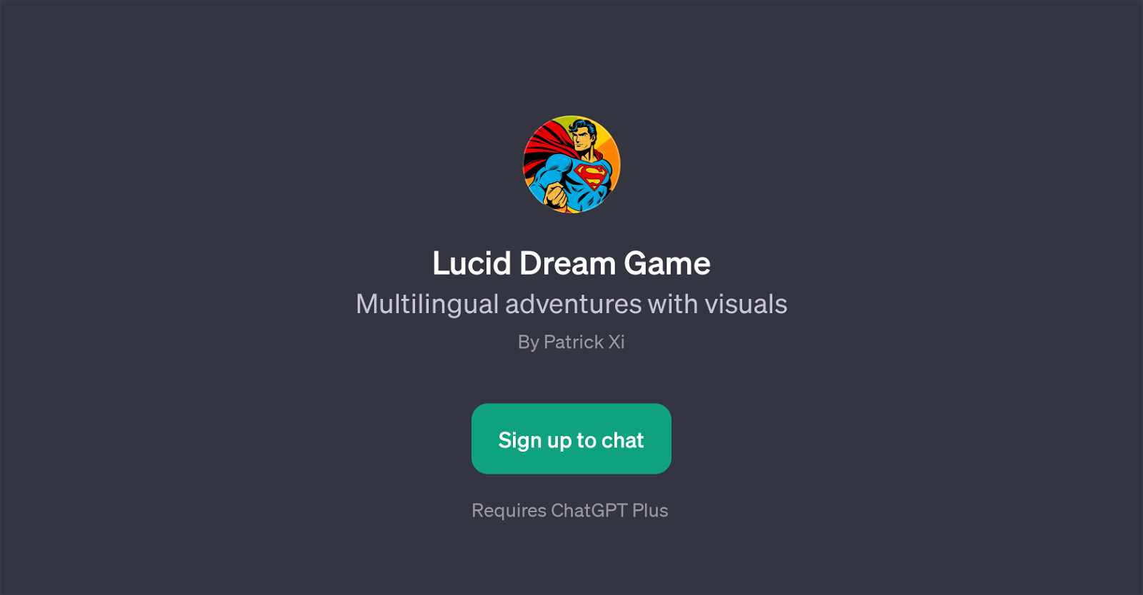 Lucid Dream Game website