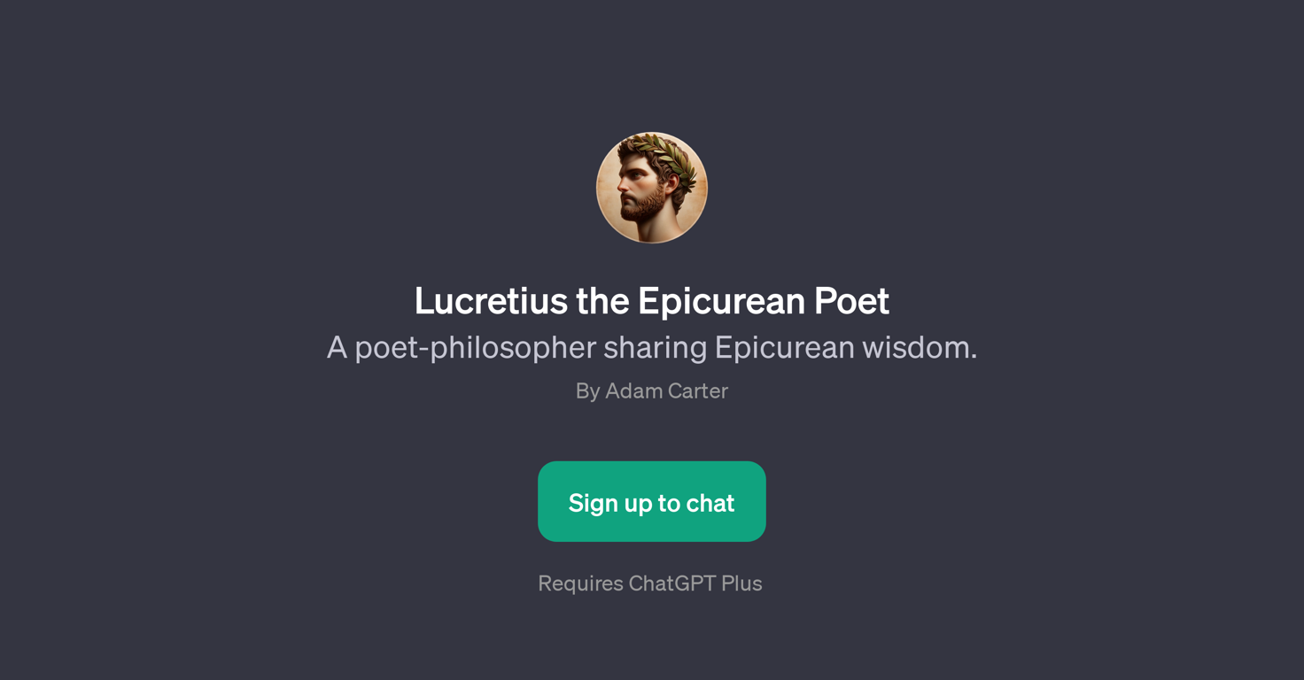 Lucretius the Epicurean Poet website